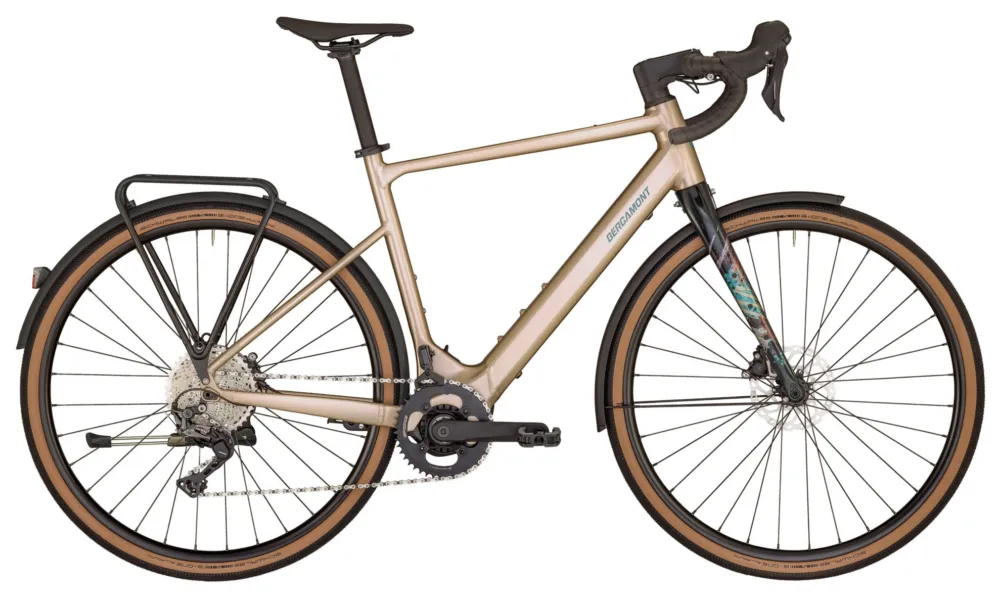 Bergamont E-Grandurance RD 8 - 360 Wh - 28 Zoll - Diamant - Matt Flaky Beige - Größe M Angebot