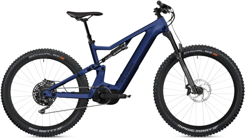 Flyer Uproc X 2.10 - 630 Wh - 29 - 27,5 Zoll - Fully - Enzian Blue Gloss - Größe S Rabatt