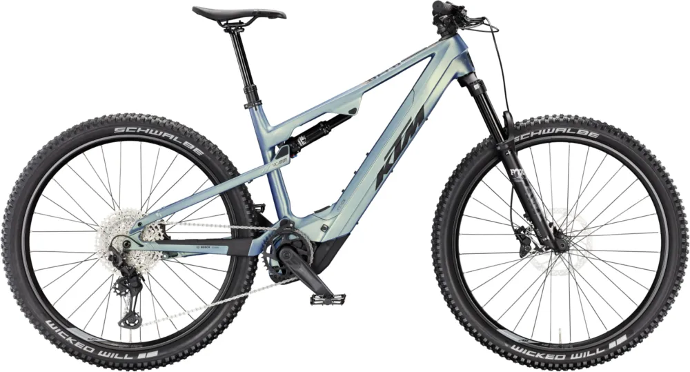 KTM Macina Lycan 892 - 800 Wh - 29 Zoll - Fully - Velvet Petrol Matt/Black/Orange - Größe M / 43 CM Finale Aktion