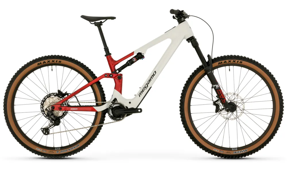 Megamo Reason AL 07 - 800 Wh - 29 Zoll - Fully - white-red - Größe S Super-Preis