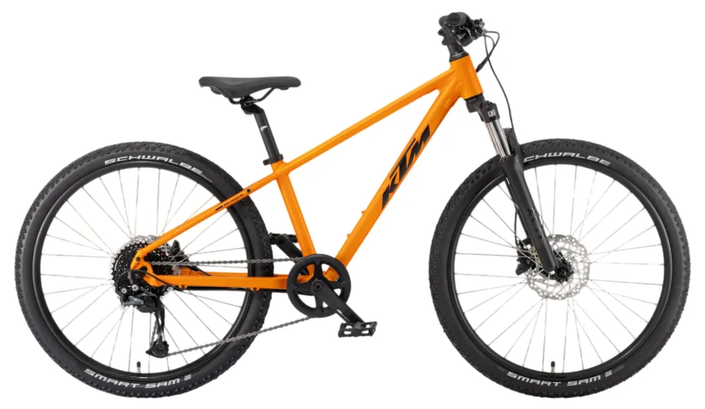 KTM Wild Speed Disc 24 - 24 Zoll - Diamant - 2026 - Fresh Orange Matt (Black) - Größe One Size Must-Have