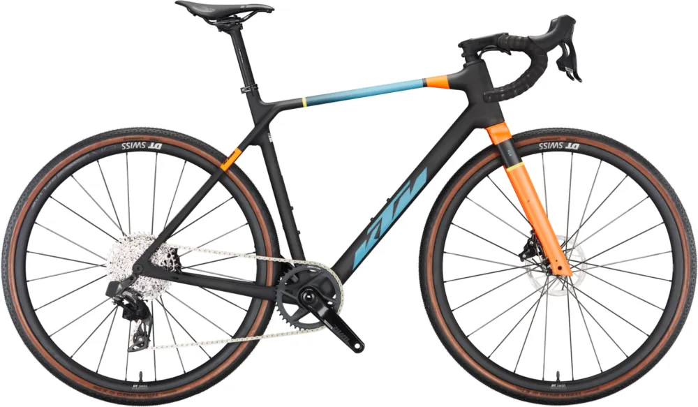 Finale Aktion KTM X-Strada Master - 28 Zoll - Diamant - carbon matt (pale orange+blue+lemon) - Größe L / 57 CM