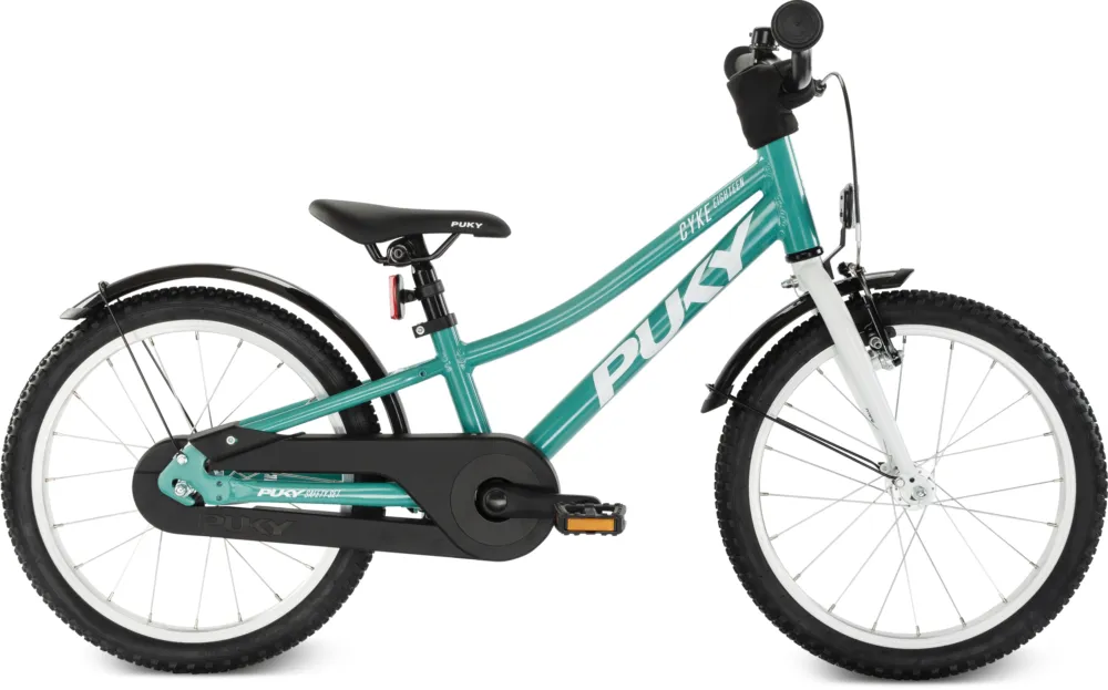Gratis Versand Puky Cyke 18 - 18 Zoll - Diamant - turquoise/white - Größe One Size