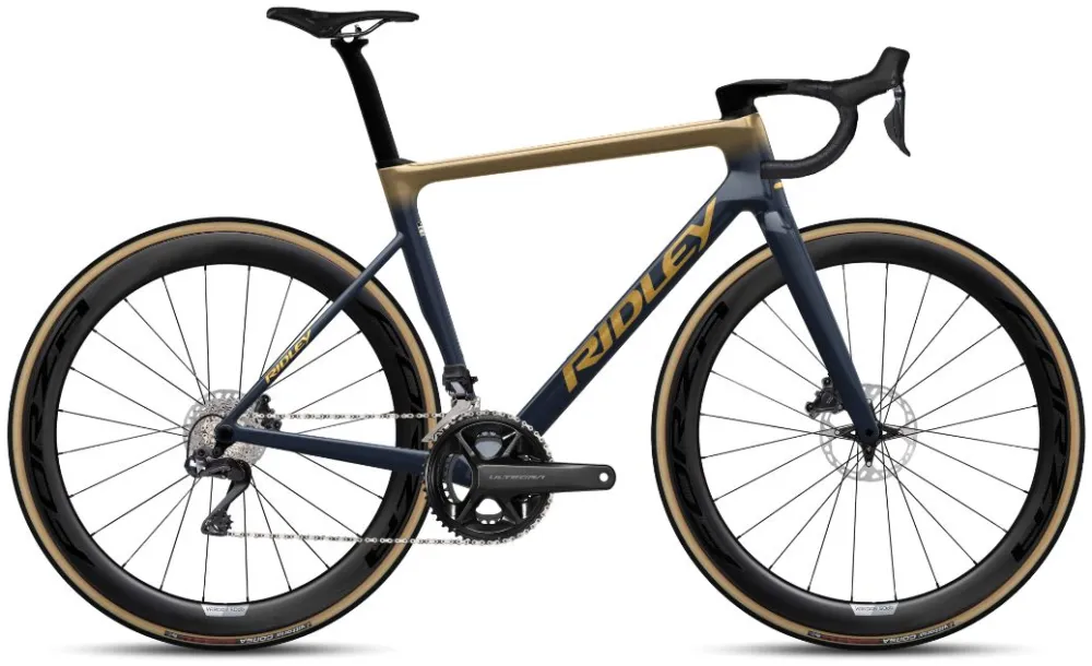 Expressversand Ridley Falcn RS - Ultegra Di2 2x12 - 28 Zoll - Diamant - Deep Dark Blue - Größe L