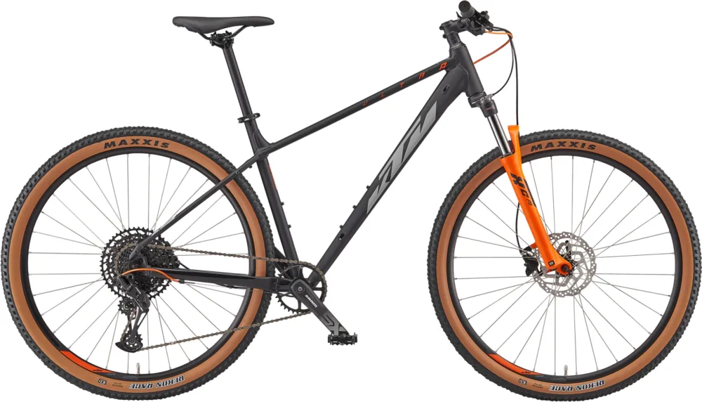 KTM Ultra Fun 29 - 29 Zoll - Diamant - Black matt (grey+orange) - Größe XXL / 57 CM Sichere Zahlung