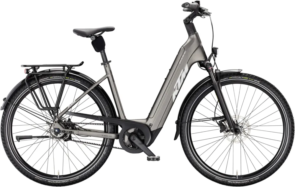 Expressversand KTM Macina City Px 830 Rt Belt - 800 Wh - 28 Zoll - Tiefeinsteiger - 2026 - Machine Grey Matt/Grey/Black - Größe 56 CM