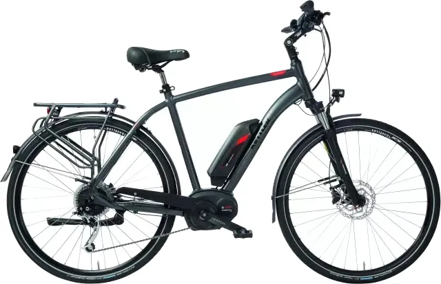 Kettler Traveller E Gold FL (500 Wh) - 500 Wh - 28 Zoll - Diamant - frosted steel matt - Größe 60 CM Preisknaller