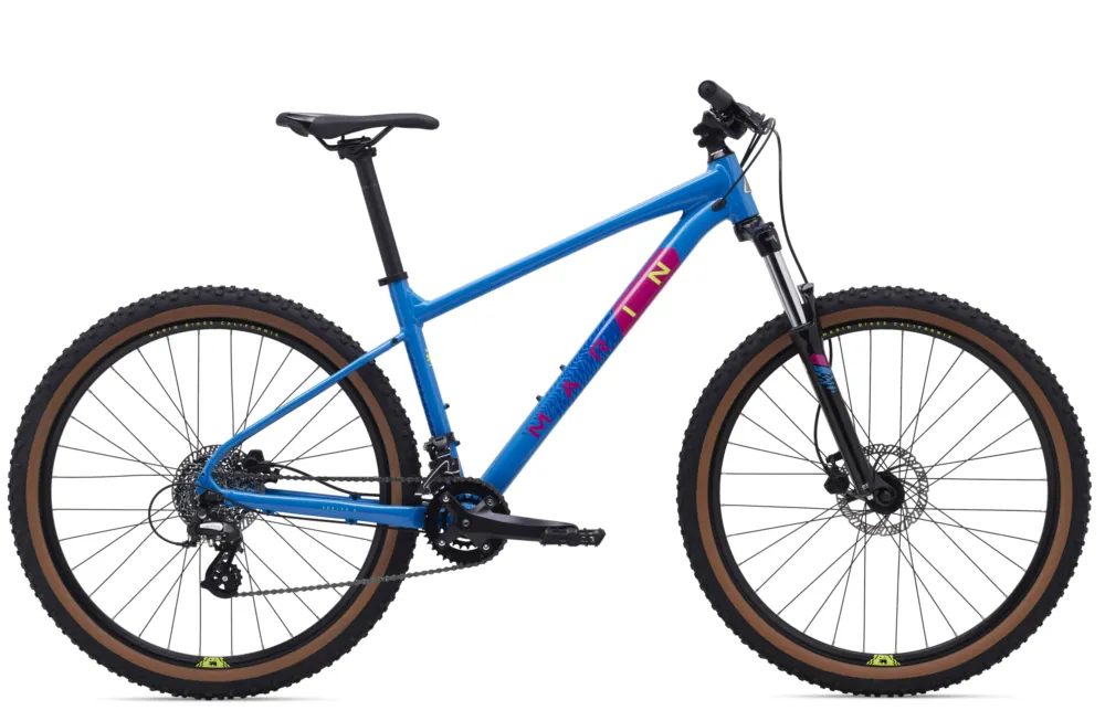 Marin Bobcat Trail 3 - 29 Zoll - Diamant - Gloss Bright Blua/Dark Blue/Yellow/Magenta - Größe XL Beliebt