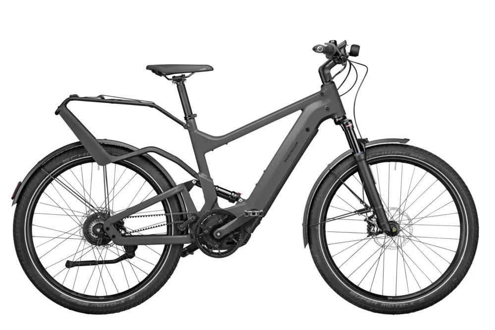 Zertifiziert Riese und Müller Delite GT vario - 625 Wh - 27,5 Zoll - Fully - urban grey matt - Größe 51 CM