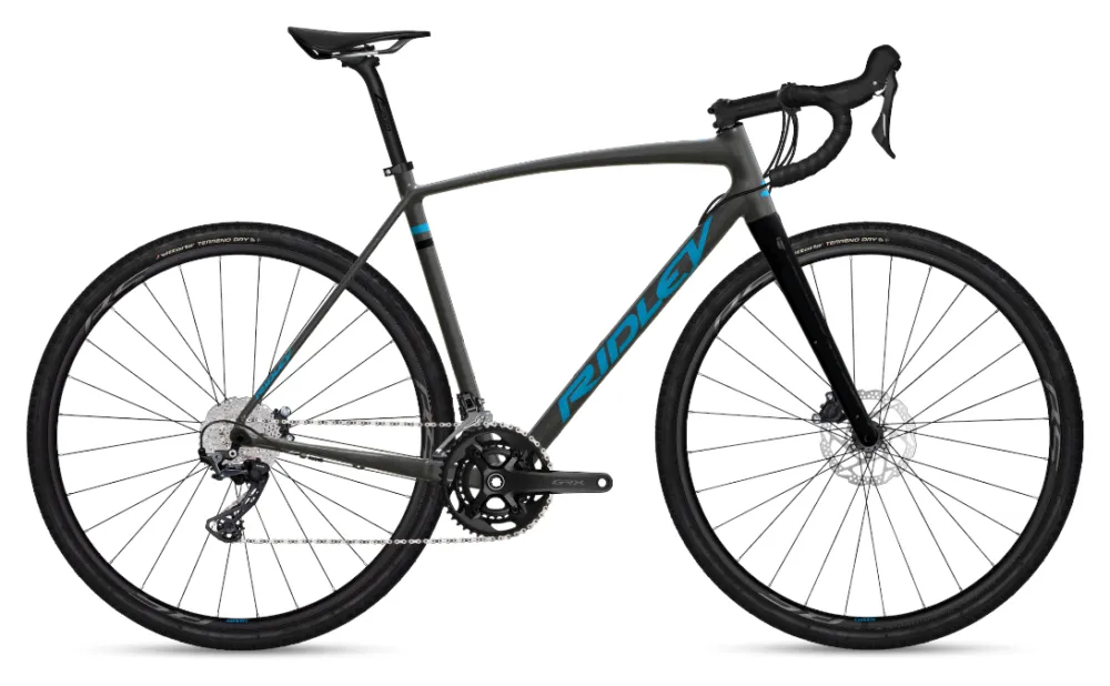 Finale Aktion Ridley Kanzo A - GRX 800 - 28 Zoll - Diamant - PC11 Antraciet metallic powder/ 125 belgian blue - Größe XL