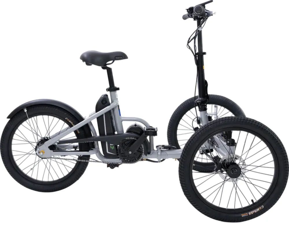 Top-Seller ETNNIC Faltbares Dreirad 2.0 - 576 Wh - 20 Zoll - Faltrahmen - 2026 - grau - Größe One Size