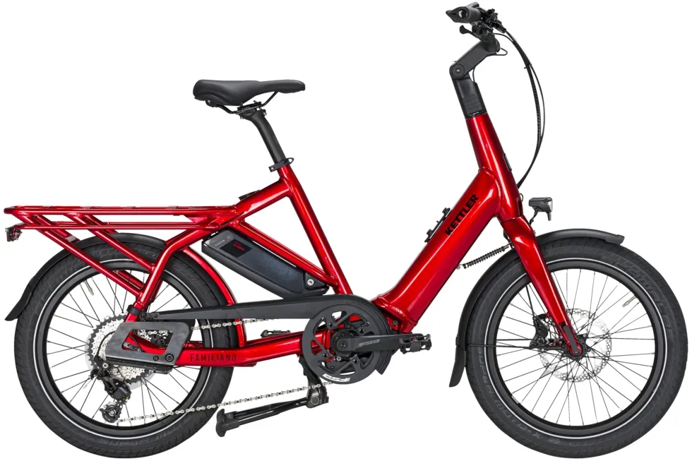 Kettler Familiano C-10 - 500 Wh - 20 Zoll - Longtail - chrome red shiny - Größe 46 CM Online Kaufen