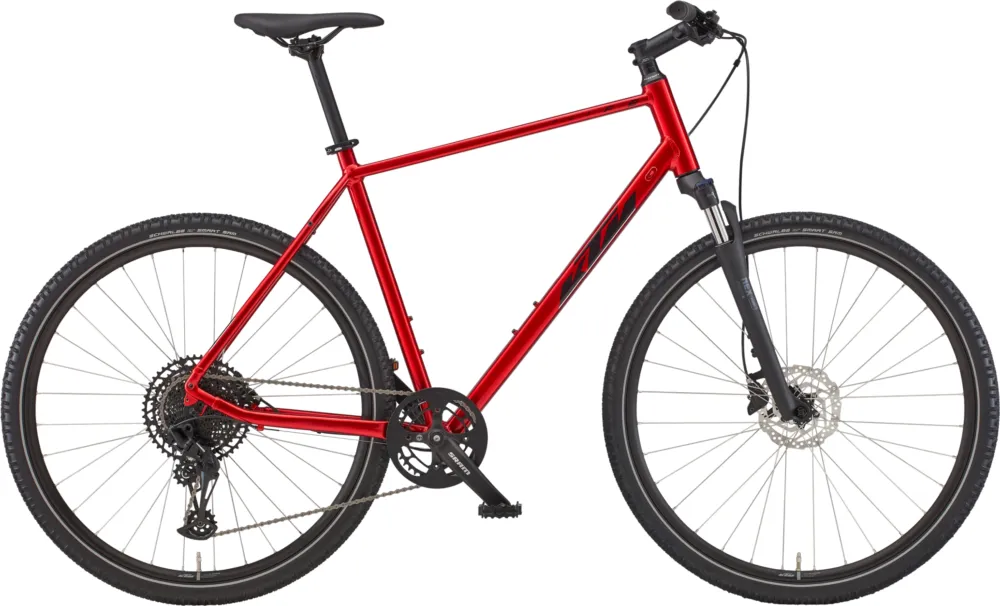 Nur Heute KTM X-Life Cross - 28 Zoll - Diamant - chrome red (black+silver) - Größe 56 CM