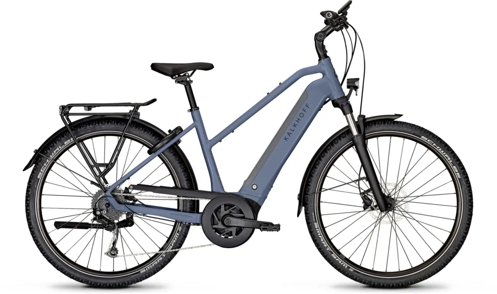 Kalkhoff Entice 3.B Move - 625 Wh - 27,5 Zoll - Trapez - stoneblue matt - Größe S Kostenloser Rückversand
