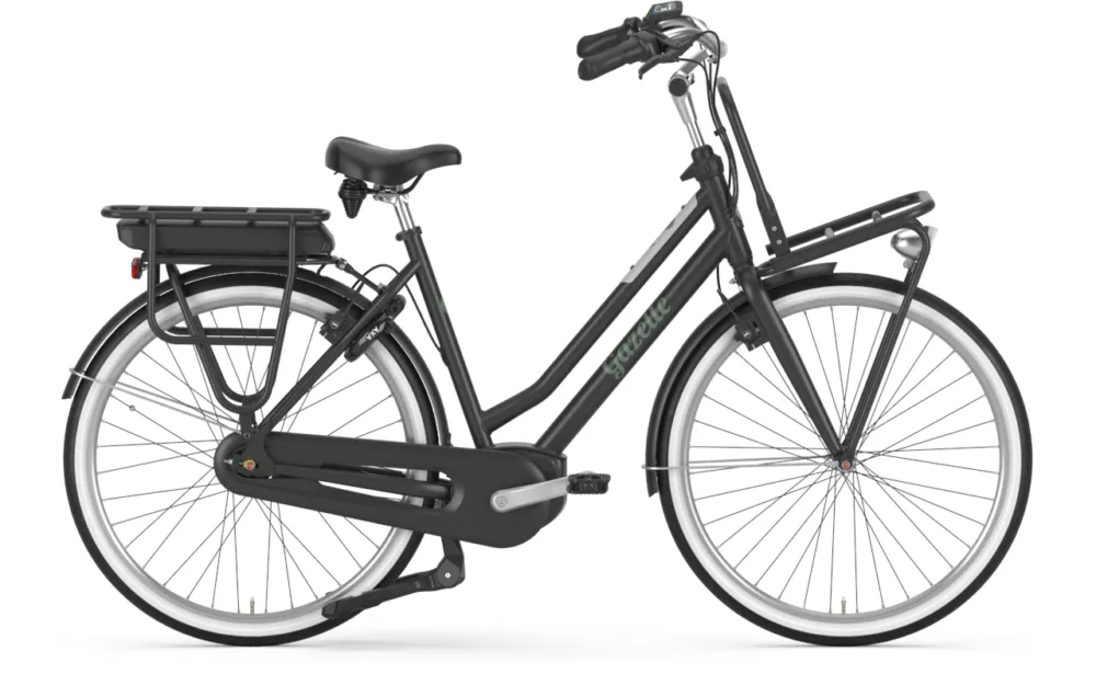 Markenware Gazelle Miss Grace C7+ HMB - 400 Wh - 28 Zoll - Tiefeinsteiger - 2026 - blackmatte - Größe 49 CM