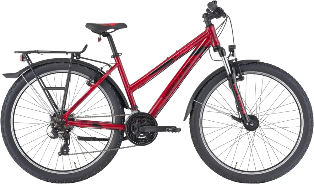 Top-Preis Hercules Spyder 21 - 26 Zoll - Trapez - 2026 - darkred-glossy - Größe 43 CM