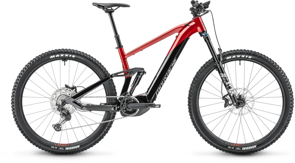 Moustache Trail 7 - 750 Wh - 29 Zoll - Fully - Black Metalic Red Glossy - Größe XL Jetzt Kaufen
