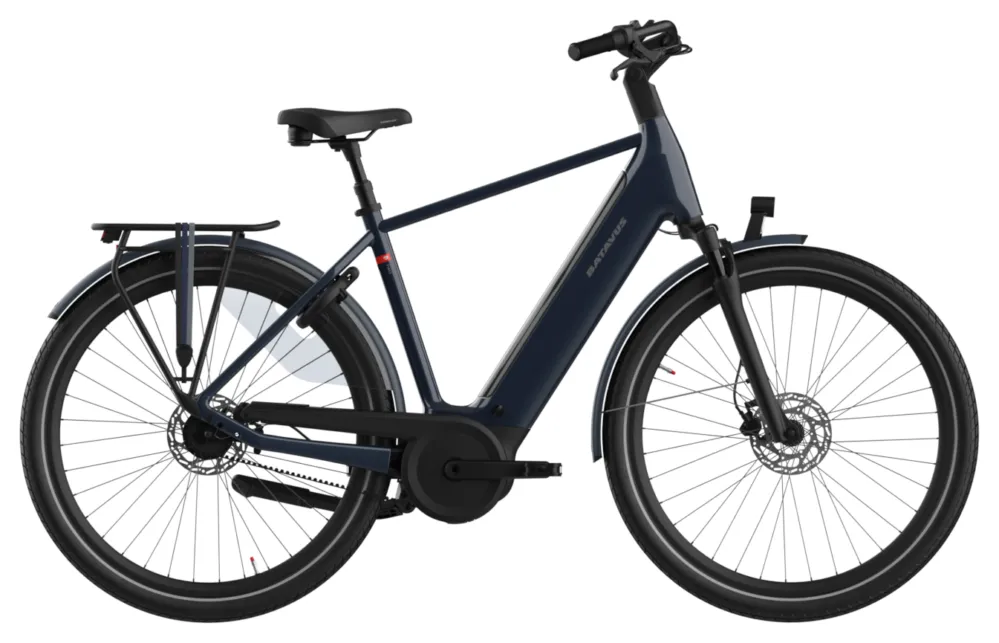Rabatt Batavus Finez E-go Power Exclusive Plus RT 750 - 750 Wh - 28 Zoll - Diamant - 2026 - Blue-Black - Größe 53 CM