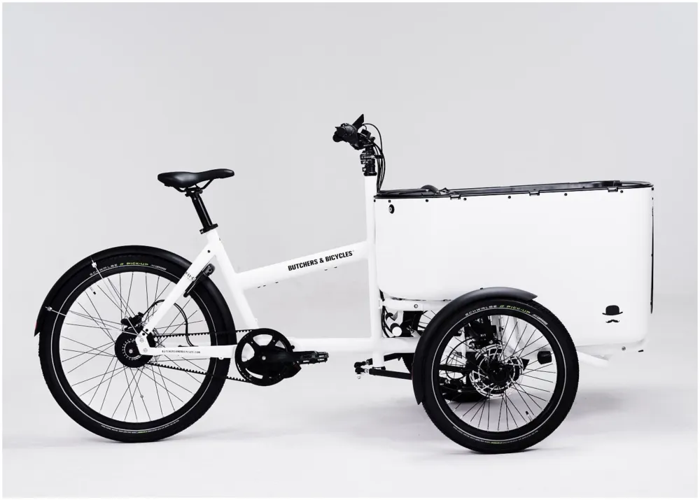 Butcher & Bicycles MK1-E vario - 500 Wh - 26 Zoll - Dreirad - White - Größe One Size Sonderaktion