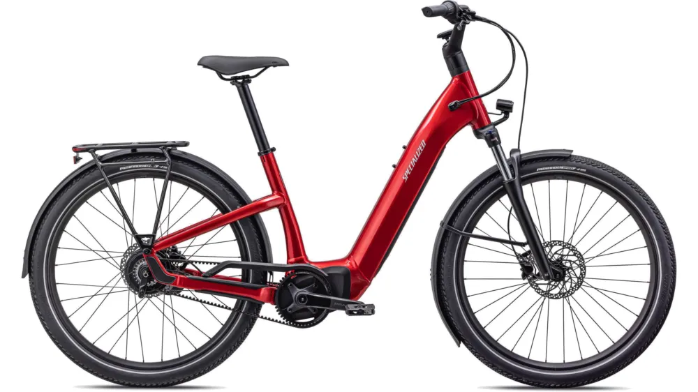 Neu Im Sortiment Specialized Turbo Como 3.0 IGH - 530 Wh - 27,5 Zoll - Tiefeinsteiger - Red Tint/Silver Reflective - Größe L
