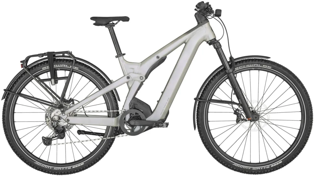 Scott Axis eRIDE FS 10 - 750 Wh - 29 Zoll - Fully - Prism Lazerfish Silver - Größe M Meistverkauft