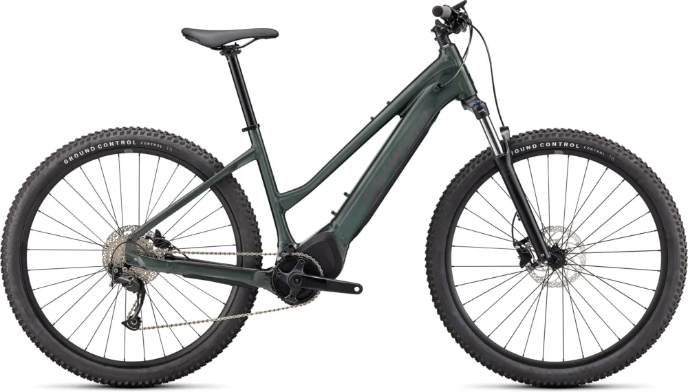 Must-Have Specialized Turbo Tero 3.0 Step-Through - 530 Wh - 29 Zoll - Trapez - Oak Green Metallic/Smoke - Größe XL