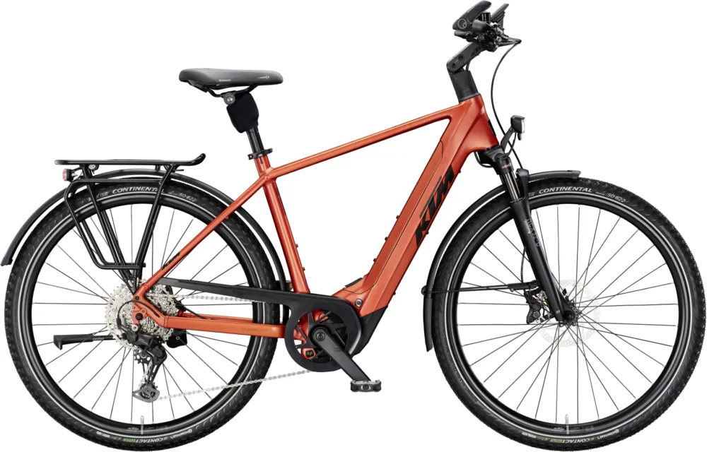 Schnäppchen KTM Macina Style 830 - 800 Wh - 28 Zoll - Diamant - Burnt Orange Matt - Größe XL