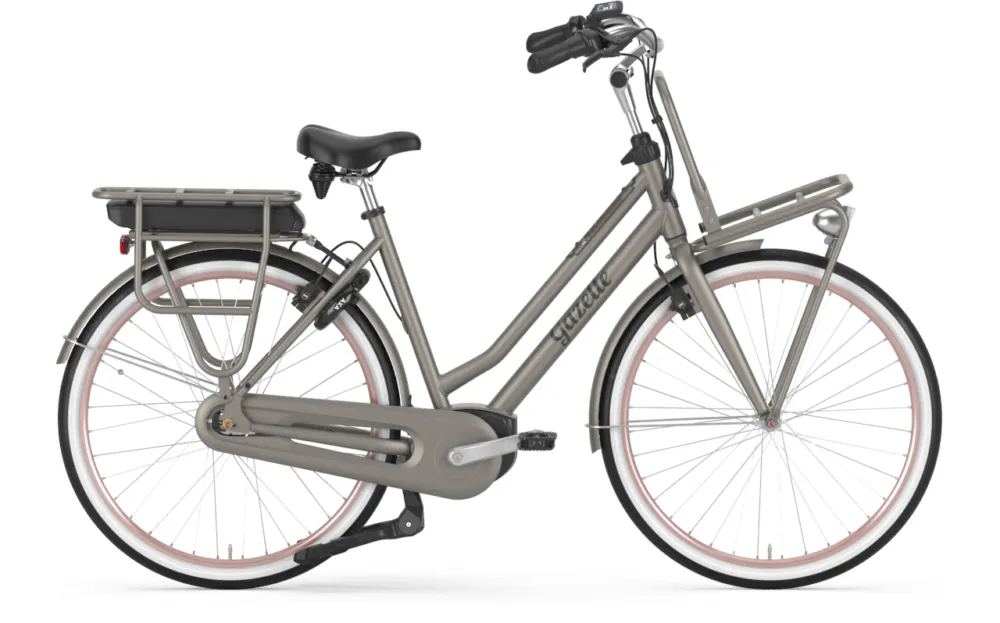 Gazelle Miss Grace C7+ HMB - 400 Wh - 28 Zoll - Tiefeinsteiger - 2026 - clay greenmatte - Größe 49 CM Direktkauf