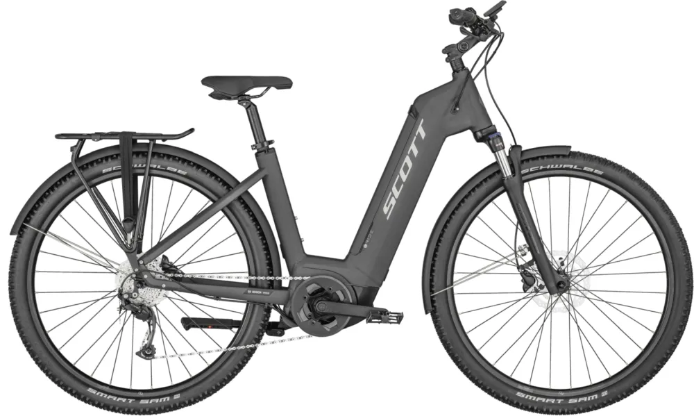 Direkt Vom Hersteller Scott Sub Cross eRIDE 20 Unisex EQ - 500 Wh - 29 Zoll - Tiefeinsteiger - Dark Anodized Grey - Größe M