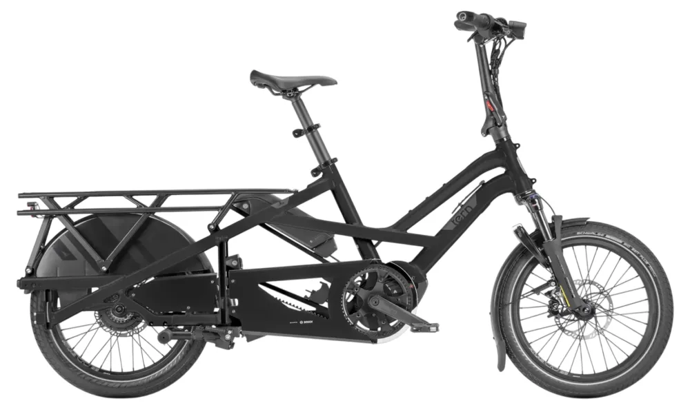 Tern GSD P00 - 500 Wh - 20 Zoll - Longtail - Satin Black / Grey - Größe One Size Beliebt