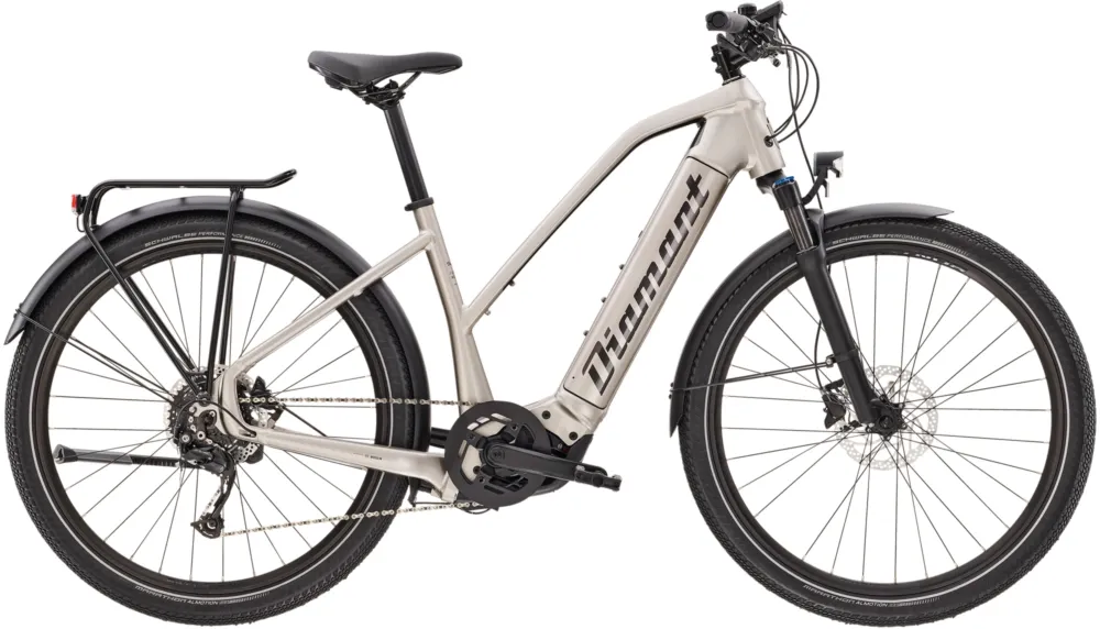 Diamant Zouma+ - 500 Wh - 27,5 Zoll - Trapez - Iridiumsilber Metallic - Größe S Preiswert