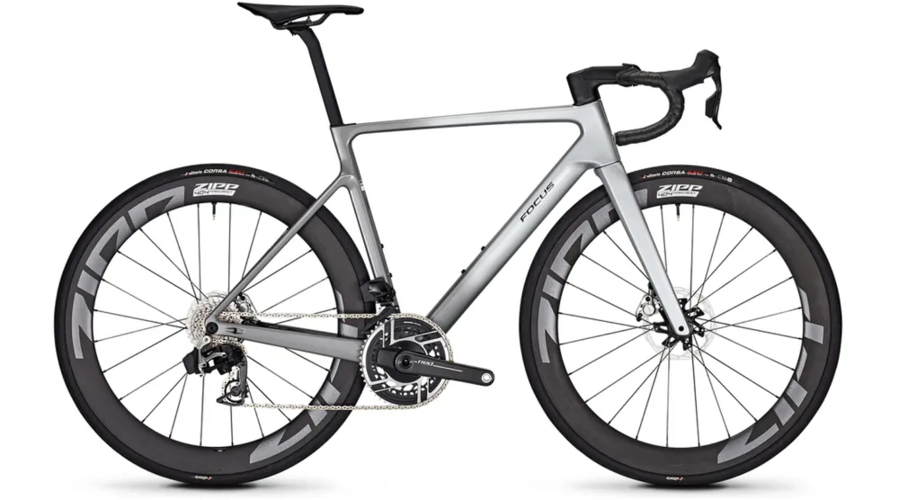 Finale Aktion Focus Izalco Max 9.0 - 28 Zoll - Diamant - 2026 - Silver glossy / Dark Silver glossy - Größe M / 54 CM
