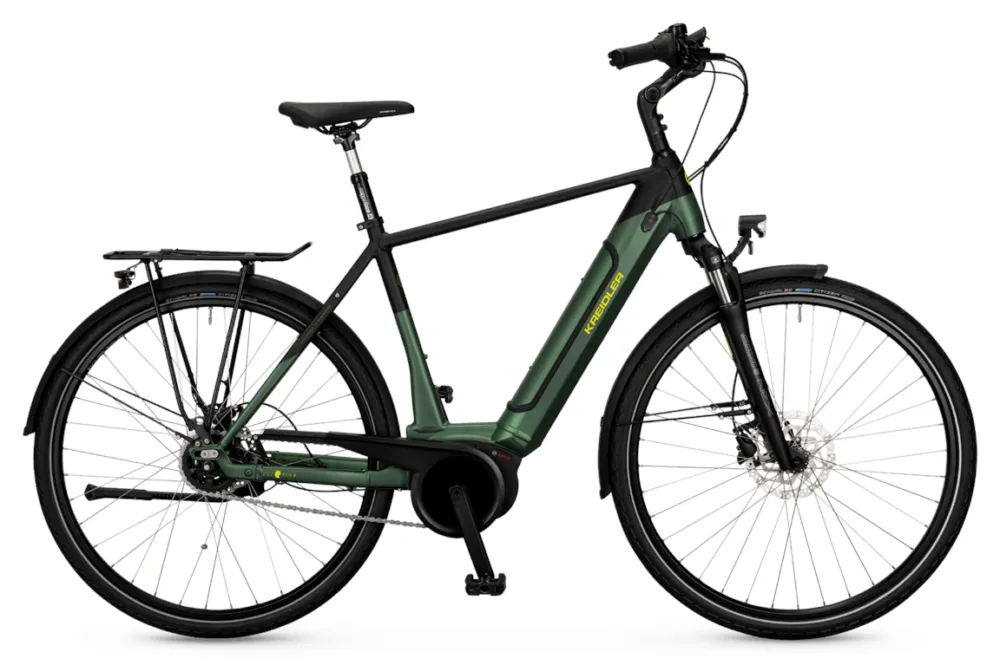 Kreidler Vitality Eco 8 - 500 Wh - 28 Zoll - Diamant - blattgrün matt - Größe 55 CM Preis Gesenkt