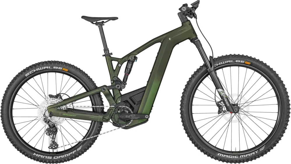 Mega-Angebot Bergamont E-Trailster 150 Expert - 625 Wh - 27,5 Zoll - Fully - matt khaki green - Größe M