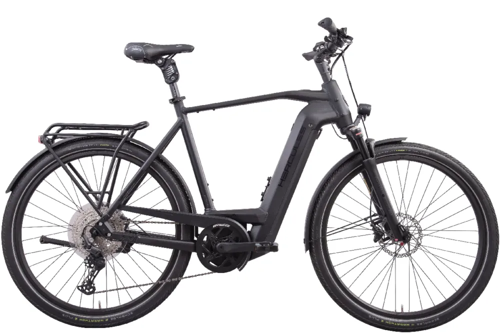 Hercules E-Imperial Max I-12 - 750 Wh - 28 Zoll - Diamant - black matt - Größe 57 CM Neue Kollektion