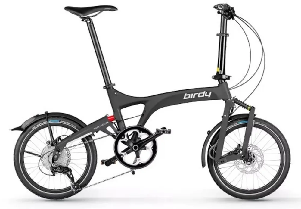 Riese und Müller Birdy touring - 18 Zoll - Faltrahmen - graphite matt - Größe One Size Gratis Versand