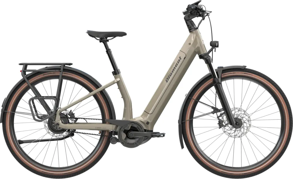 Neu Diamant Suvea Style - 800 Wh - 27,5 Zoll - Tiefeinsteiger - 2026 - Lehmbeige - Größe L – XL
