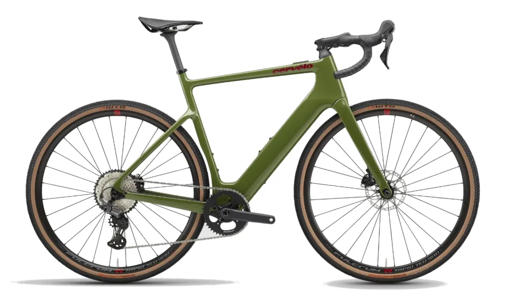Markenware Cervelo Rouvida - GRX 610 - 430 Wh - 28 Zoll - Diamant - Expedition Green - Größe M