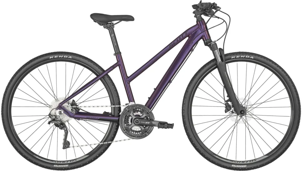 Saisonangebot Scott Sub Cross 10 Lady - 28 Zoll - Trapez - Prism Nitro Purple - Größe L