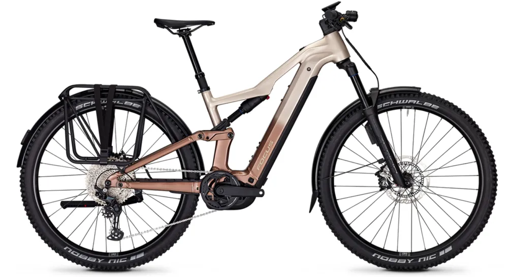 Saisonangebot Focus Thron2 6.8 EQP ABS - 600 Wh - 29 Zoll - Fully - 2026 - Adamantsilver / Platinumbronze - Größe L / 45 cm