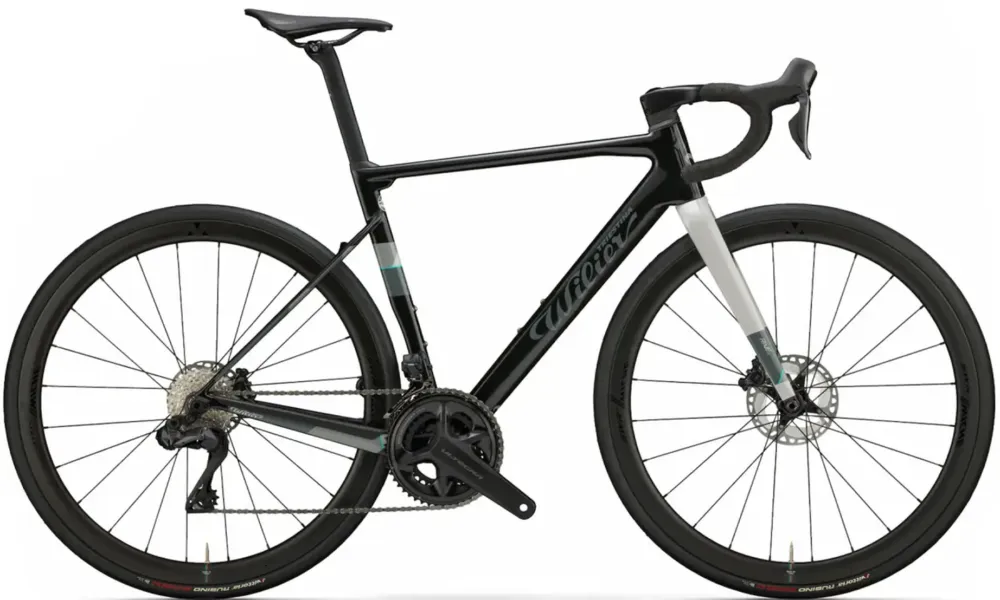 Wilier Rave SL - 105 Di2 - NDR38 - 28 Zoll - Diamant - V5 - Black, Silver; glossy - Größe L Neu Im Sortiment