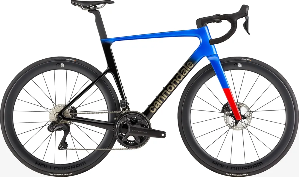 Cannondale SuperSix EVO Hi-Mod 2 - Ultegra Di2 - 28 Zoll - Diamant - Sonic Blue - Größe 54 CM Echt