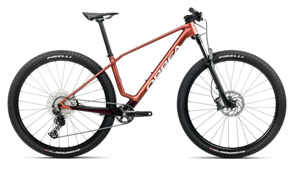 Aktuell Orbea Alma M50 - 29 Zoll - Diamant - Mars Red (Matt) - Metallic Burgundy Red (Gloss) - Größe L