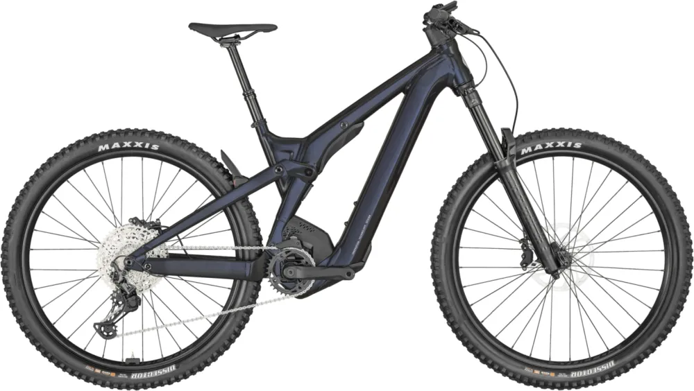 Scott Patron eRIDE 920 - 750 Wh - 29 Zoll - Fully - Deep Sparkle Blue - Größe S Versand Am Gleichen Tag