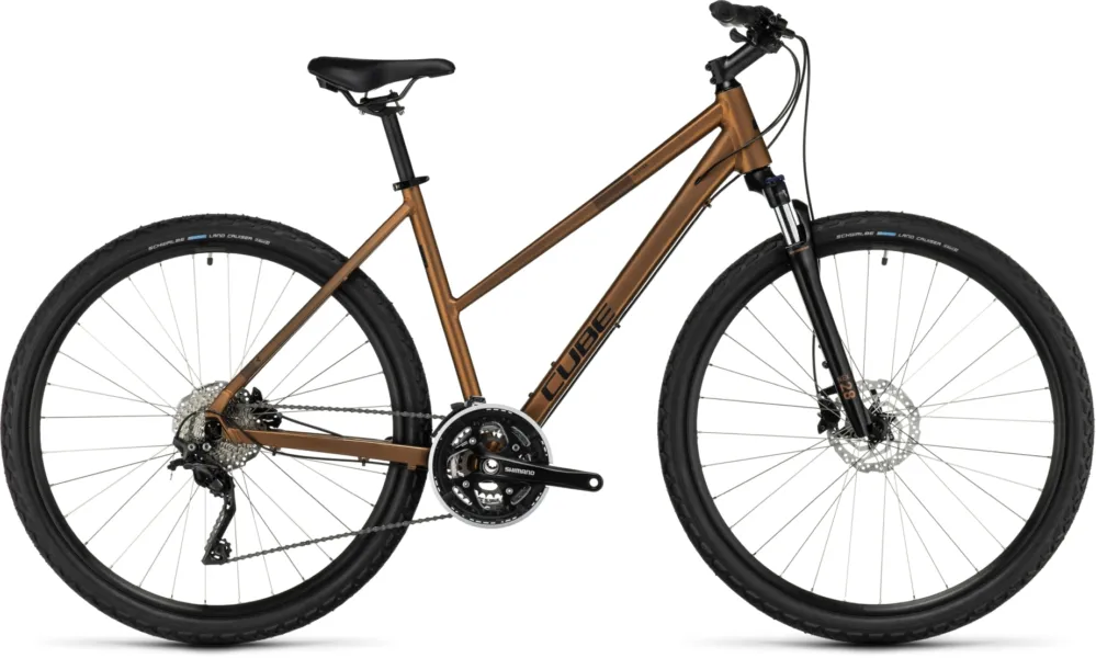 Cube Nature Pro - 28 Zoll - Trapez - gold´n´black - Größe 46 CM Billig