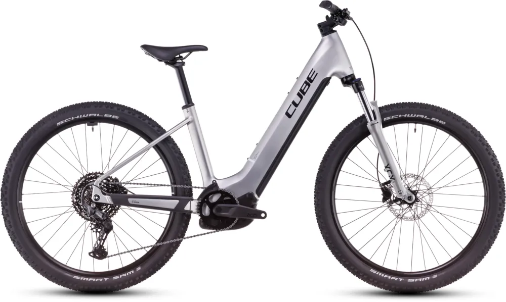 Cube Reaction Hybrid ONE 600 - 600 Wh - 27,5 Zoll - Tiefeinsteiger - silver´n´black - Größe L Top-Angebot