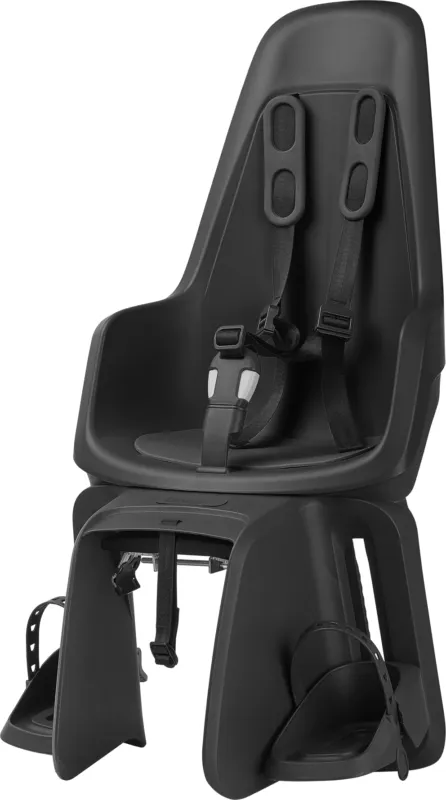 Bobike One Maxi Kindersitz - Gepäckträgermontage - Urban Black - Größe One Size Solange Der Vorrat Reicht