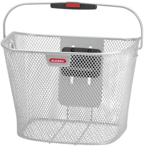 KLICKfix by Rixen&Kaul Uni Lenkerkorb - silber - Größe 16 Liter Markenprodukt