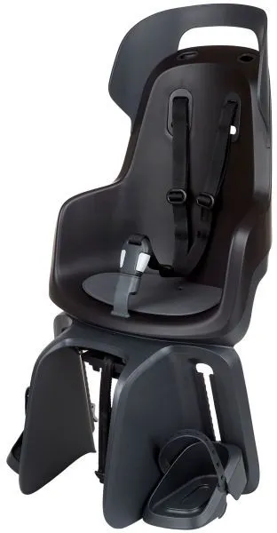 Bobike GO MIK HD Kindersitz - Gepäckträgermontage - Urban Black - Größe One Size Top-Seller