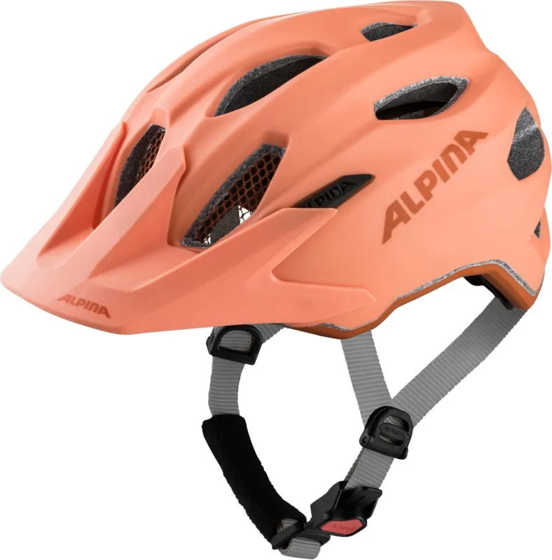 Alpina Carapax Junior - peach matt - Größe 51-56 CM Sonderangebot